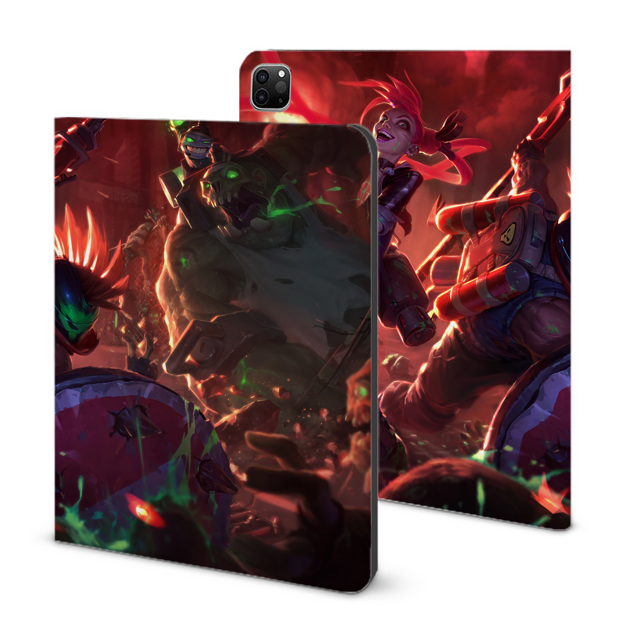（画像用） リーグ・オブ・レジェンド League of Legends LOL IPad ケース ブック型 PUレザー TPU 耐衝撃 軽量 薄型 ペン収納なし 全面保護 IPad 各モデル対応
